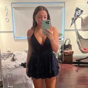 Navy Mini Dress